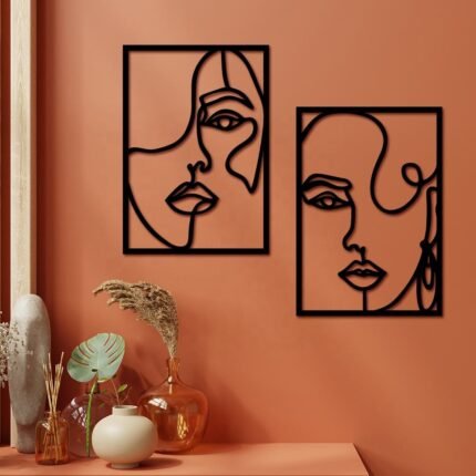 Abstract Wood Wall Art