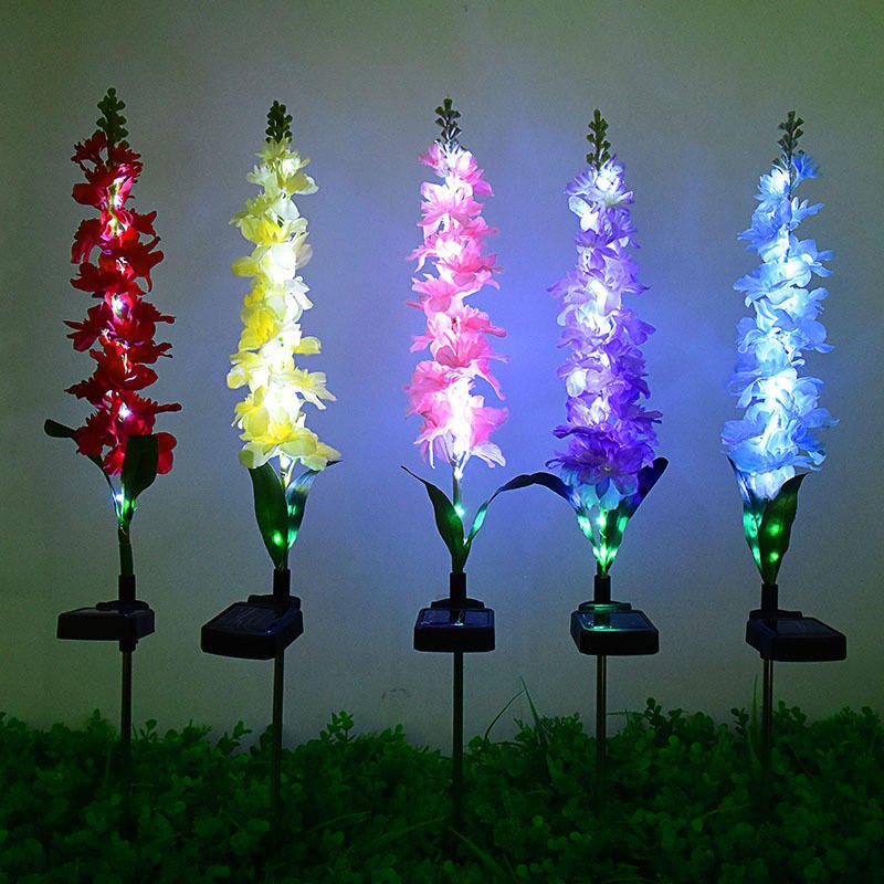 Violet Solar Garden Lamp